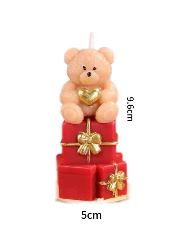 Bear Gift Candle