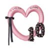 Heart-Shaped Digital Photo Frame Balloon