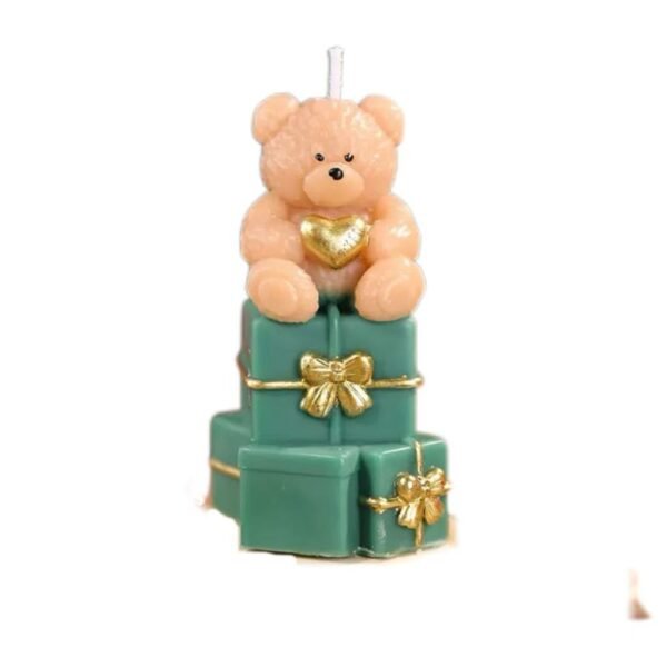 Bear Gift Candle