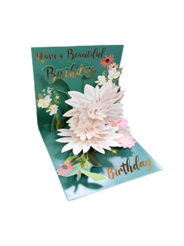 Birthday Bouquet Greeting Cards - Happy Birthday party supplies | Jofete