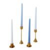 Blue table candles (x4)