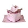 Pink Rose Greeting Card (Rose Cake Series)