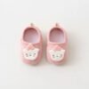 Pink elephant baby shoes
