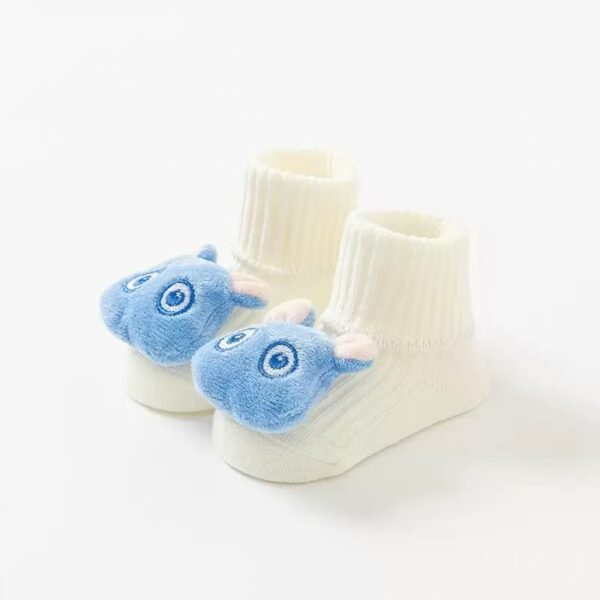 Hippo baby socks