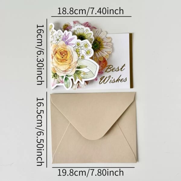 Yellow Bouquet Greeting Card