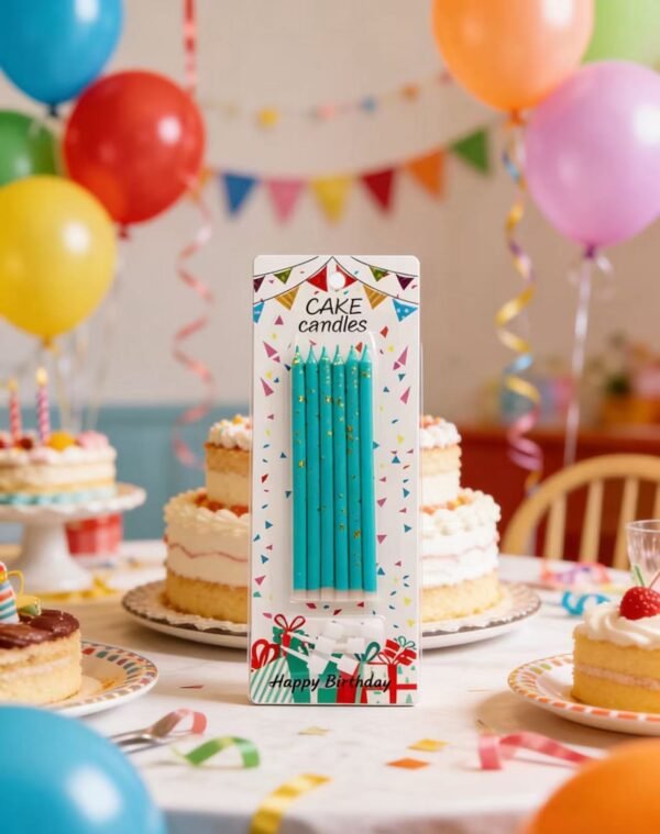 jofete.com-Blue glitter candles.webp