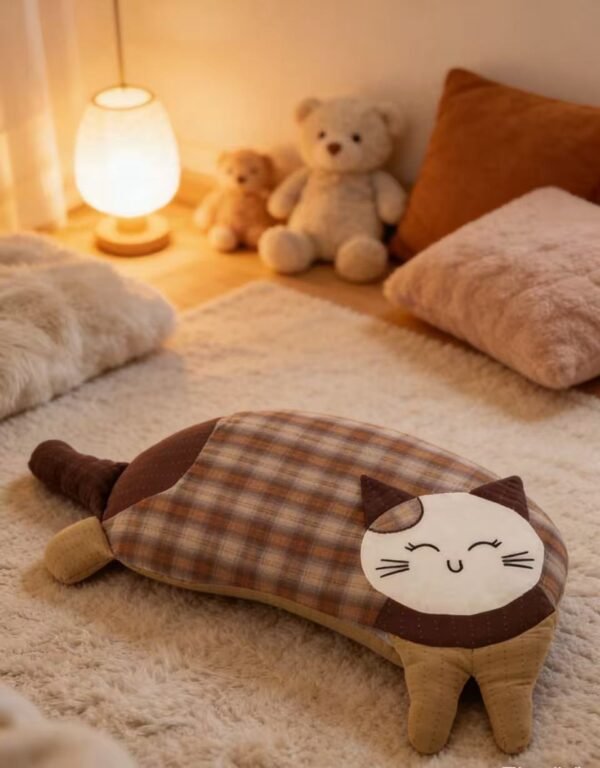 Cute Cat Plaid Pillows