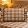 Caramel Plaid Pillow