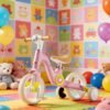 Pink Fun Children's Tricycle