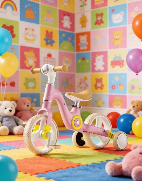 Pink Fun Children's Tricycle