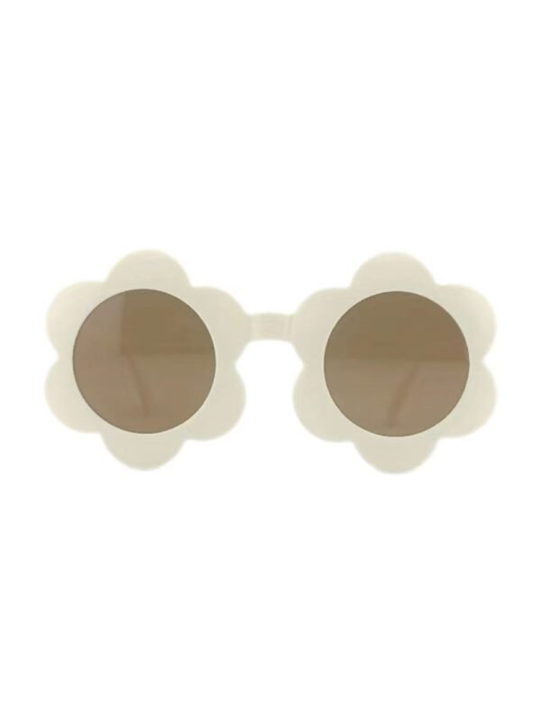 Off-white children's sunflower sunglasses
