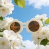 Off-white children's sunflower sunglasses