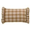 Caramel Plaid Pillow