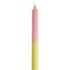 Two-tone table candles