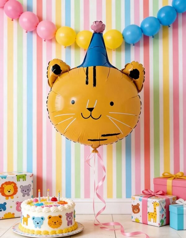 jofete.com-Tiger Birthday Hat Balloons.webp