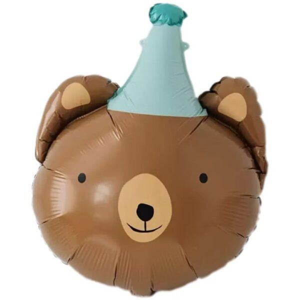 jofete.com-Bear Birthday Hat Balloons.webp