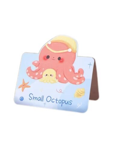 Little Octopus Greeting Cards (Adventure World Series) - Animal Friends party supplies | Jofete