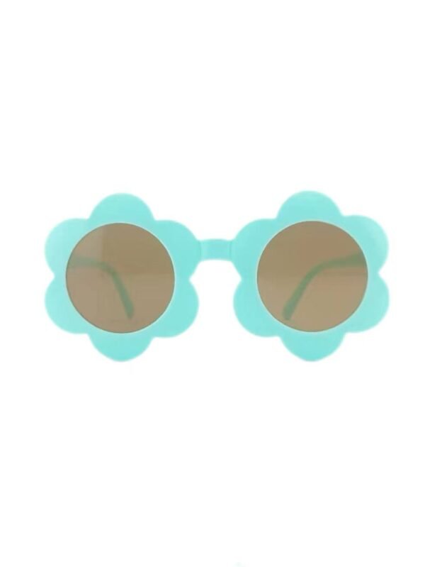 Lake blue children's sunflower sunglasses