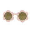 Peach pink children's sunflower sunglasses