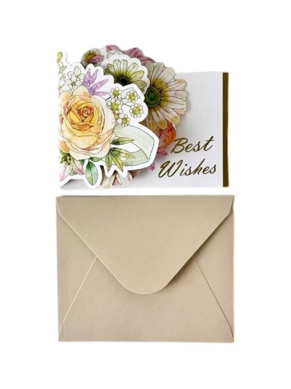 Yellow Bouquet Greeting Card