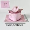 Pink Rose Greeting Card (Rose Cake Series)