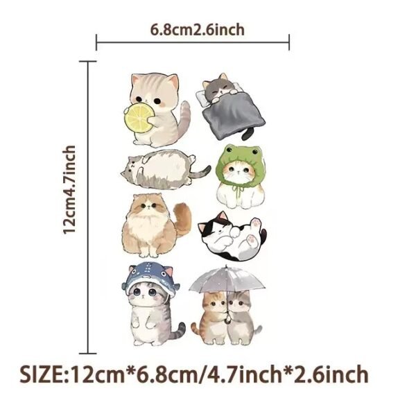 Cute cat temporary tattoos