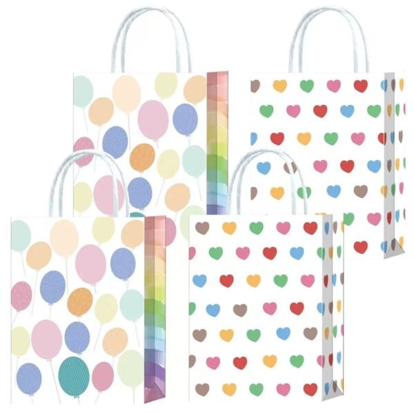 Colorful Balloon Gift Bags