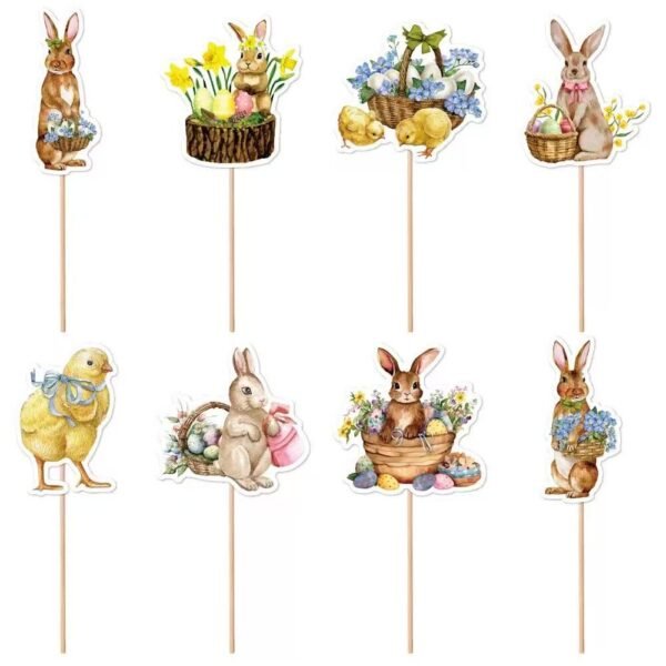 jofete.com-Easter Bunny Cupcake Accessories (x8).webp