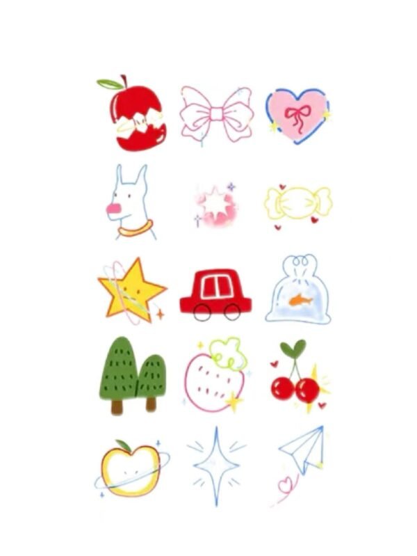 Dopamine temporary tattoos