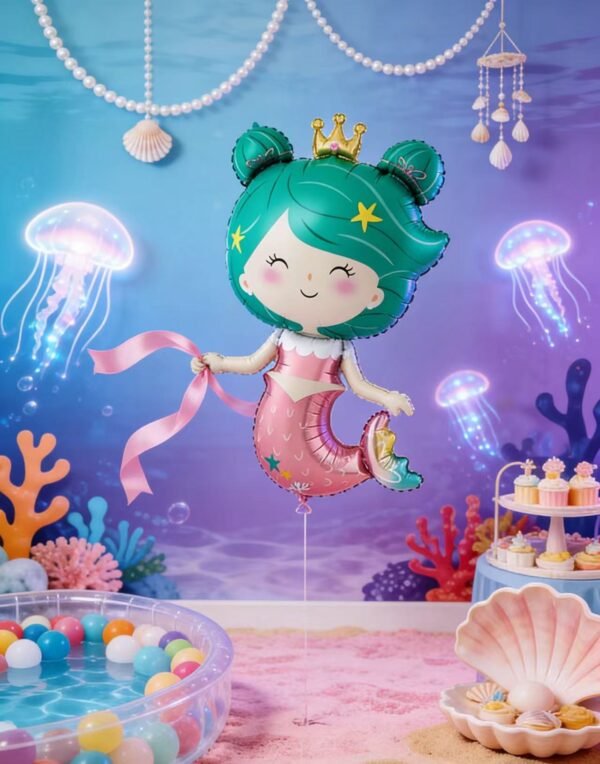 jofete.com-Crown Mermaid Balloons.webp