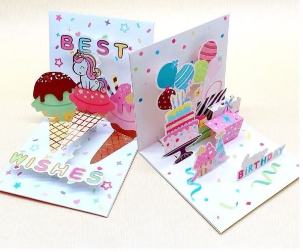 ice cream greeting cards (cute cake series)