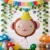 jofete.com-Monkey Birthday Hat Balloons.webp