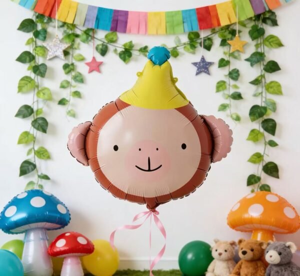 jofete.com-Monkey Birthday Hat Balloons.webp