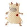 heart-shaped calf plush toy