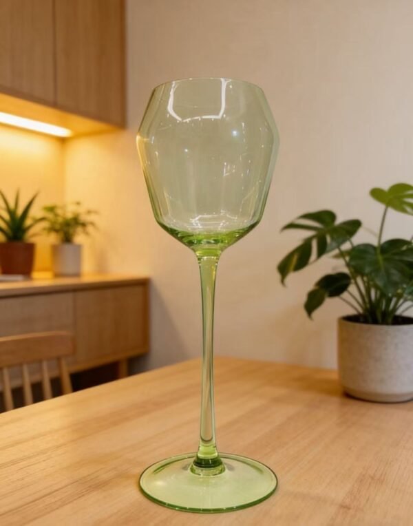 Broad-style wine glasses