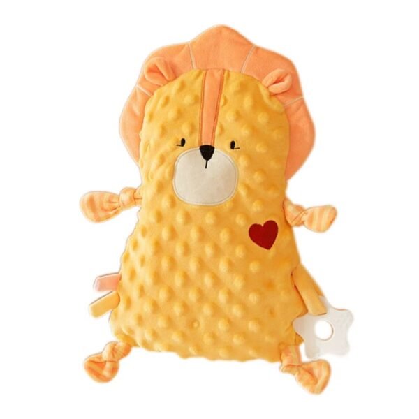 Heart-shaped lion doll