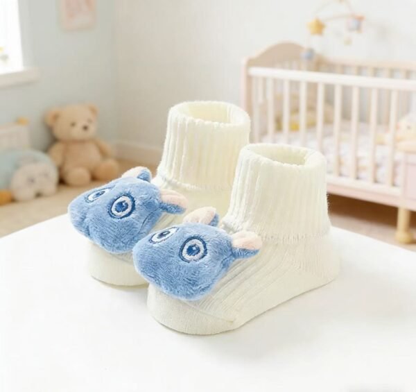 Hippo baby socks