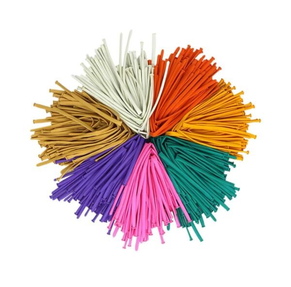 Colorful Long Balloons (Mix and Match 100ps)