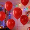 Large ribbon balloons 50ps (require hydrogen gas)