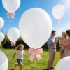 Large ribbon balloons 50ps (require hydrogen gas)