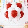 Large ribbon balloons 50ps (require hydrogen gas)