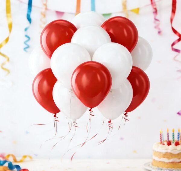 Large ribbon balloons 50ps (require hydrogen gas)