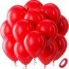 Large ribbon balloons 50ps (require hydrogen gas)