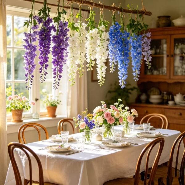 Realistic Flocked Hyacinth