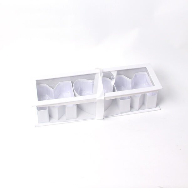 Fully Transparent Heart-Shaped Mother's Day Gift Box Set