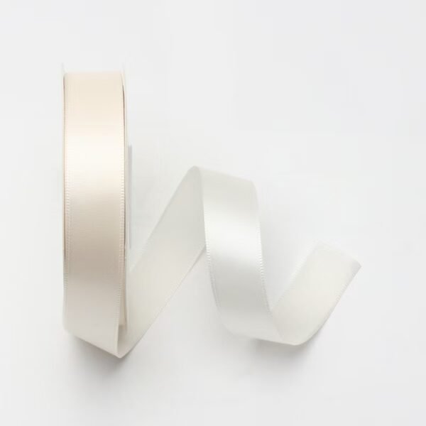Solid-Color Satin Gift Box Ribbon (2.5cm)