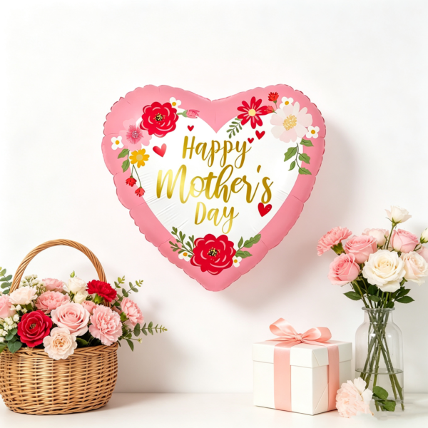 Rose-Themed Mother's Day Balloons