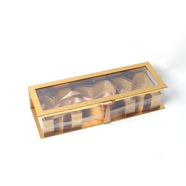 Fully Transparent Heart-Shaped Mother's Day Gift Box Set